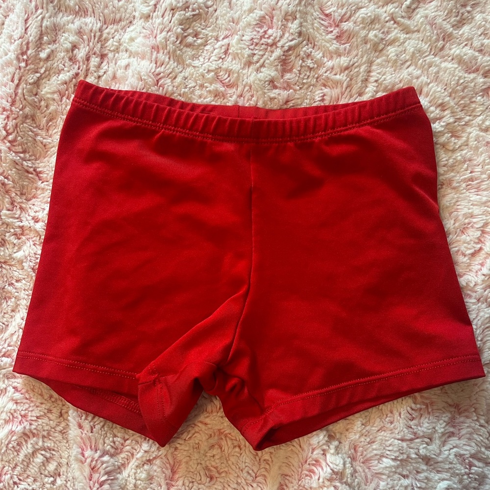Red spandex